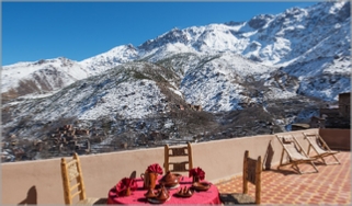 Riad Atlas Prestige in Imlil,rooms for your Toubkal trek